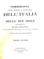 Corografia dell'Italia. Regno Lomb. Trentino Vol. 7