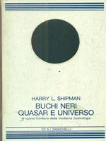 Buchi neri quasar e universo