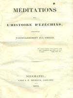 Meditations sur l'Histoire d'Ezéchias