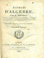 Elémens d'Algèbre