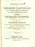 Sermoni Pastorali. Volume IV