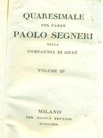 Quaresimale. Volume III e IV rilegati insieme