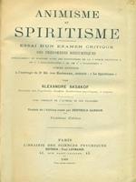 Animisme et Spiritisme