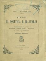 Studii di Politica e di Storia