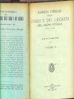 Leggi e decreti del regno d'Italia. 1929. Vol IV