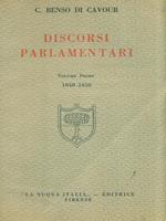 Discorsi Parlamentari. Volume primo 1848-1850