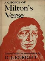 A choice of Milton's verse