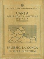 Carta delle zone turistiche d'Italia. Palermo La Conca d'Oro e dintorni