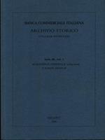 Banca Commerciale Archivio storico serie III vol. 1