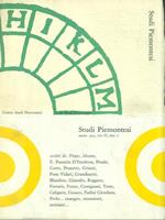 Studi Piemontesi Marzo 1975 Vol. IV fasc. I