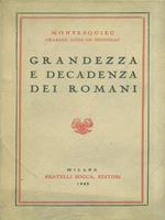 Grandezza e decadenza dei romani