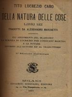   Della natura delle cose