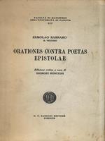 Orationes contra poetas - Epistolae