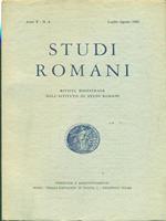   Studi romani Anno X N. 4/ luglio-agosto 1962