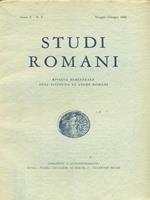   Studi romani Anno X N. 3/ maggio-giugno 1962