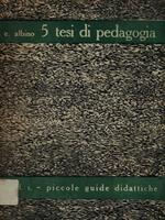 5 tesi di pedagogia