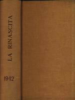 La Rinascita 1942. Riviste dal N. 25 al N. 28 rilegate in un unico volume