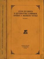 Studi di lingua e letteratura lombarda offerti a Maurizio Vitale