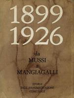 1899-1926: da Mussi a Mangiagalli