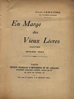 En Marge des Vieux Livres