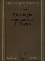 Psicologia e semantica di Tacito