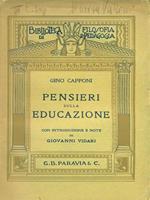 Pensieri sulla educazione