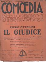 Comoedia fascicolo periodico di commedie e di vita teatrale, anno II, n. 14, 25 luglio 1920