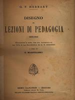 Disegno di Lezioni di Pedagogia