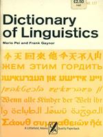 Dictionary of Linguistics