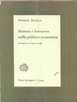 Scienza e benessere nella politica economica