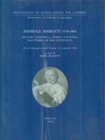 Annibale Mariotti (1738-1801) : cultura scientifica, storia e politica