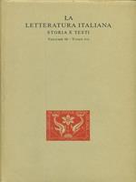 Illuministi italiani Tomo VII La letteratura italiana Vol 46 Tomo VII