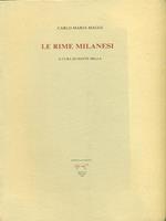 Le  rime milanesi