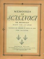 Memoires de I. Casanova de Seingalt Tome 4