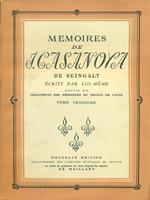 Memoires de I. Casanova de Seingalt Tome 3