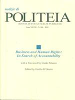 Notizie di Politeia. Anno XXVIII. N.106/2012