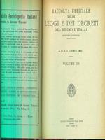 Raccolta delle leggi e decreti del regno d'Italia 1933. Vol III