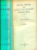Raccolta delle leggi e decreti del regno d'Italia 1927/Vol I