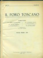 Il foro toscano 1929