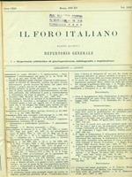 Il foro italiano repertorio 1937 vol. LXII