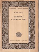 Opuscoli e scritti vari