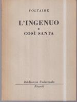 L' ingenuo e così santa