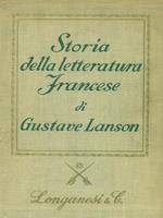 Storia della letteratura francese 2 voll