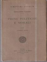 Prose politiche e morali