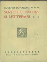 Scritti e discorsi letterari