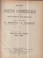 Rivista diritto commerciale vol XVI