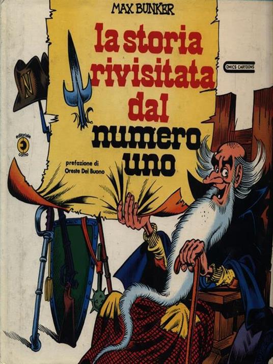 La storia rivisitata dal numero uno - Max Bunker - copertina