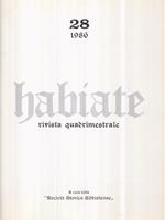 Habiate rivista quadrimestrale n 28 gennaio/aprile 1986