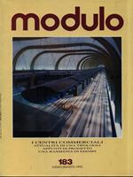 Modulo - I centri commerciali Numero monografico 183 Luglio /Agosto 1992