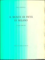 Il monte di pietà di Milano. Le origini